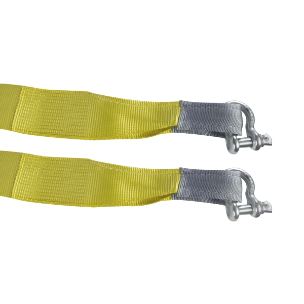 Tow Strap with Bow Shackles